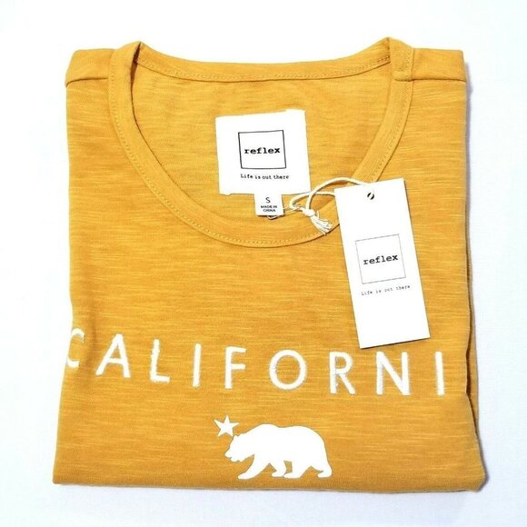 Reflex Women's T-shirt Embroidered‎ California Logo - Picture 5 of 5